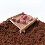 Perle en Silicone Hexagonale Terracotta 14mm - Pour Création Bébé Tendance et Naturelle