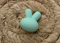 perle en silicone lapin de couleur menthe