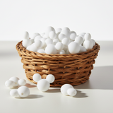 perle en silicone en forme tete mickey en couleur blanche