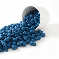 perle en silicone minnie ou mickey de couleur bleu pétrole