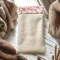 pochette-infirmière aimantée personnalisable pour personnel de santé motif taupe