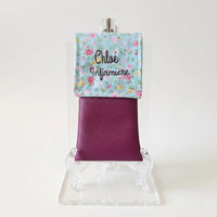 pochette infirmière aimantée aide soignant couleur turquoise prune 