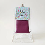 pochette infirmière aimantée aide soignant couleur turquoise prune 