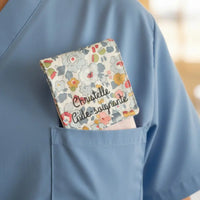 étuie pour stylo infirmière personnalisée avec la fonction et le prénom