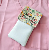 Pochette infirmière pour soignant de couleur jaune 