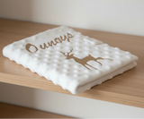 protege carnet de sante personnalise minky crème