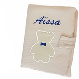 protège carnet de santé motif ourson 