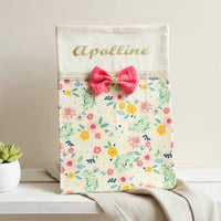 Protege carnet de santé floral