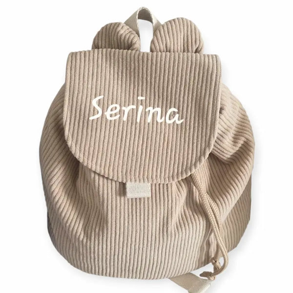 sac à dos pour la maternelle personnalisé avec le prénom de l'enfant