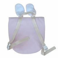 sac a dos maternelle rose lapin présenter de dos