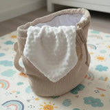 sac a dos maternelle sablé foncer  ouvert 