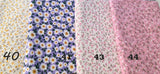 tissu coupon floral