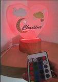 veilleuses pour bébé personnalisé avec led fille