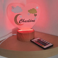 veilleuse pour bébé avec led pour fille 